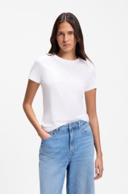Cotton T-shirt, White