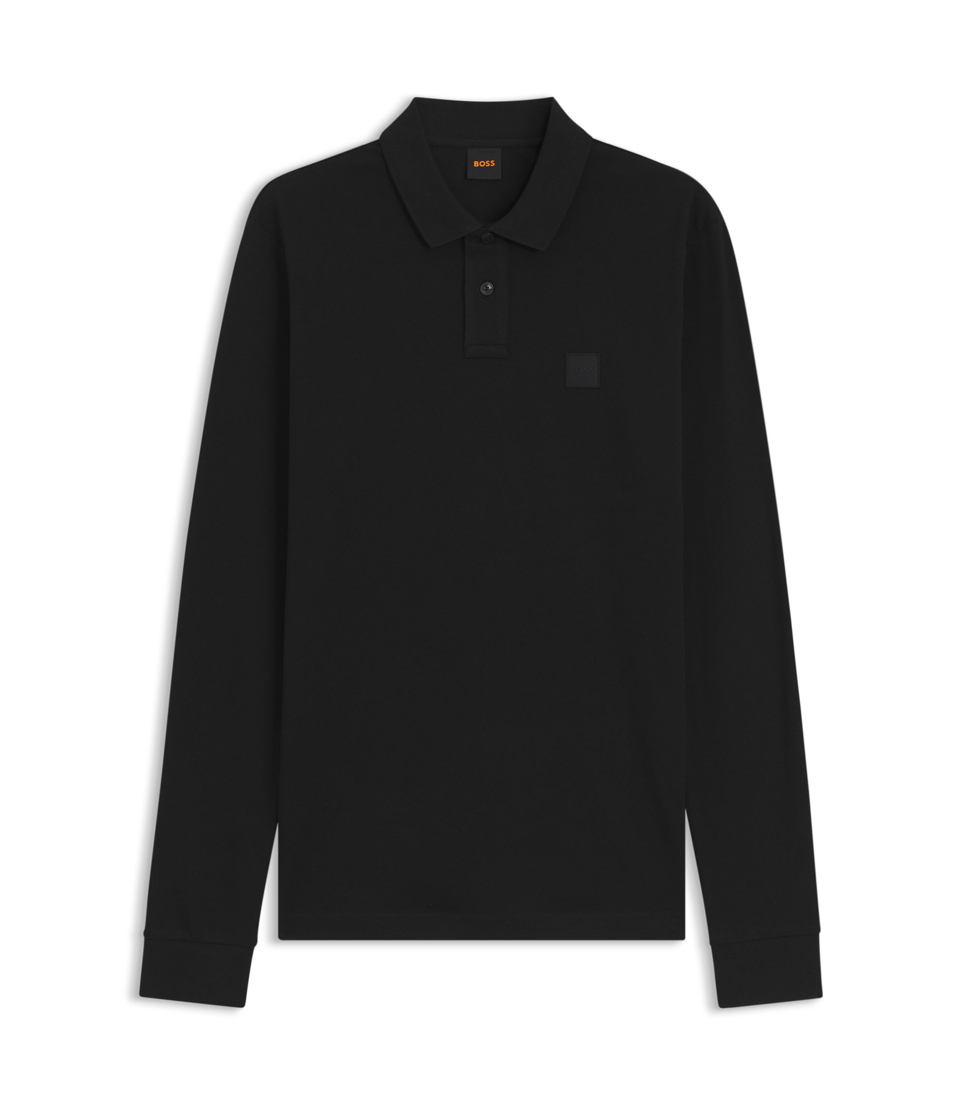 メンズロングスリーブポロシャツ | HUGO BOSS