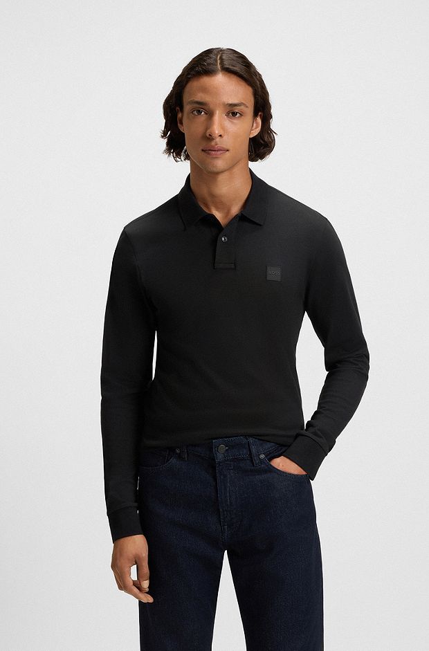 メンズロングスリーブポロシャツ | HUGO BOSS メンズロングスリーブポロシャツ | HUGO BOSS