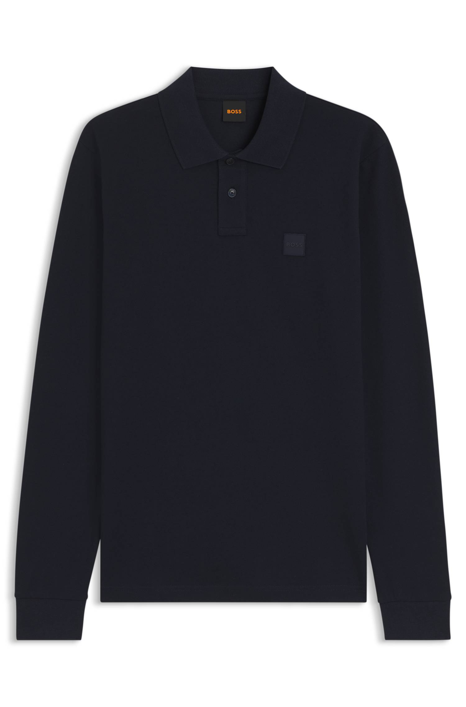 Boss Slim-fit polo shirt in stretch-cotton piqué t-shirts herr – bild 4