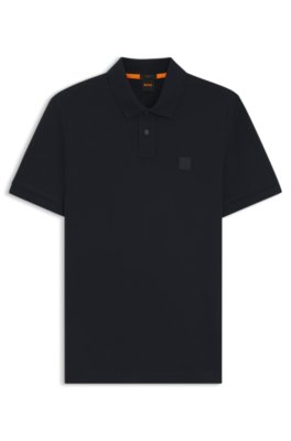 Boss Uomo Blu Polo Vestibilità Slim Con Logo Passenger Box - Immagine 3