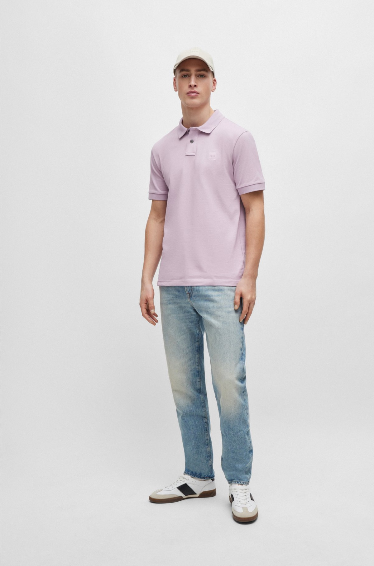 Purple Brand Light Blue Stretch-cotton Denim Jeans
