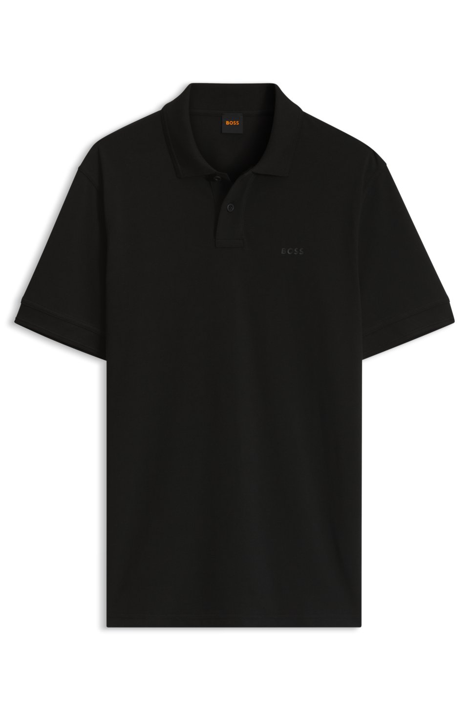 Knit polo shirt in cotton