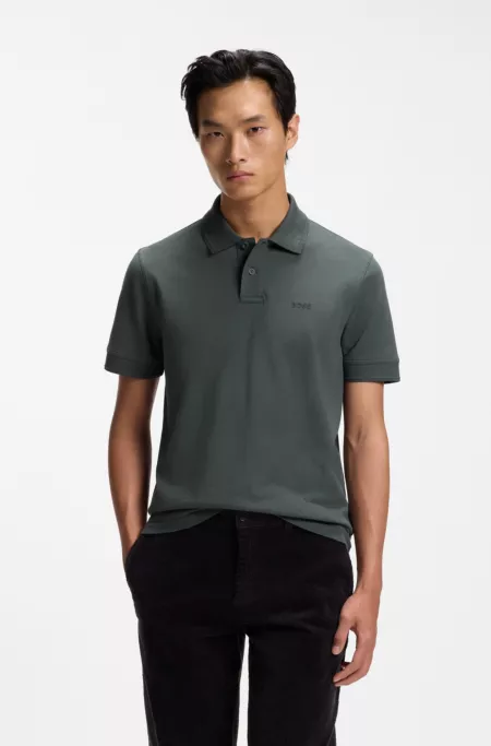 Polo en maille de coton