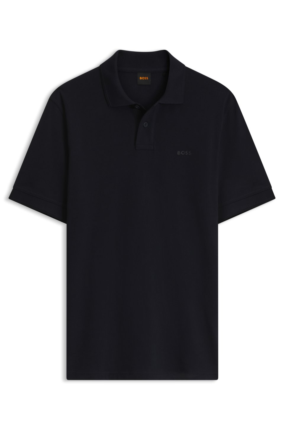 Knit polo shirt in cotton