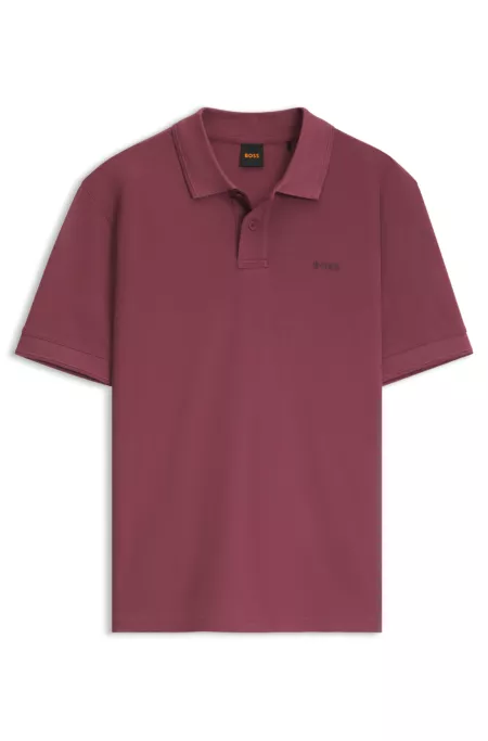 Polo en maille de coton