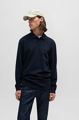 Hat with sales polo shirt