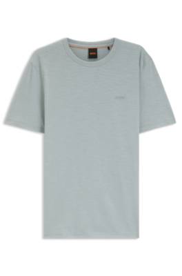 Boss Cotton-jersey T-shirt with logo detail herr – bild 4