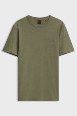 Cotton-jersey T-shirt, Dark Green