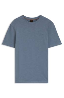 Boss Cotton-jersey T-shirt with logo detail herr – bild 4