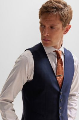 BOSS - Regular-fit long-sleeved shirt in cotton dobby