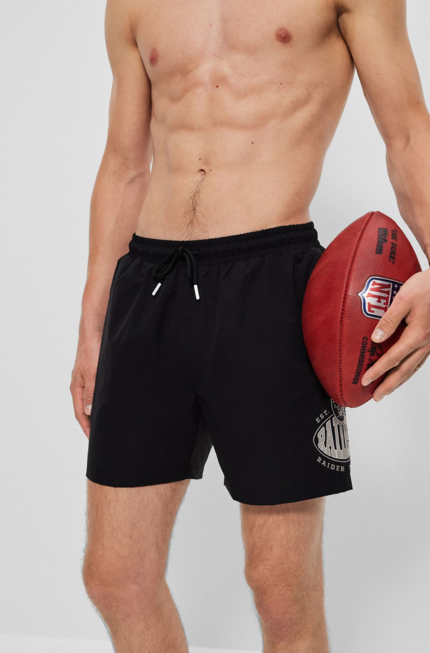 Raiders hot sale board shorts