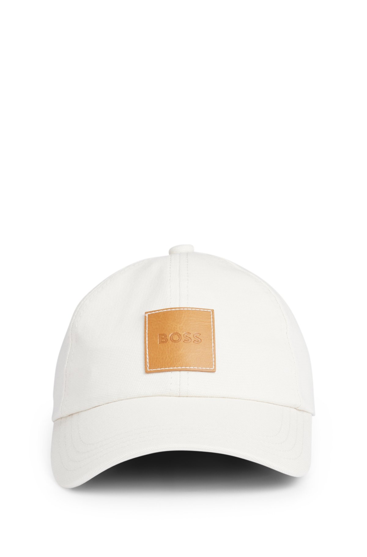BOSS - Cap aus Baumwoll-Canvas mit Logo-Aufnäher