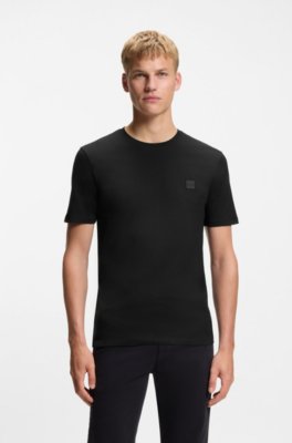 Boss Orange Tales Herrar T-shirt i bomullsjersey med logotypmärke NOS – bild 3