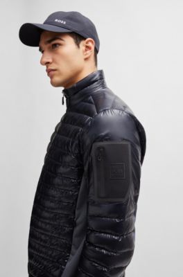 BOSS Lightweight waterrepellent jacket with down filling