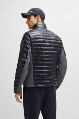 BOSS Lightweight waterrepellent jacket with down filling