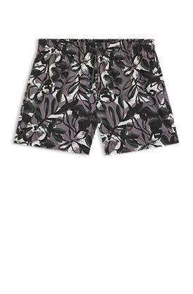Swim shorts with all-over print