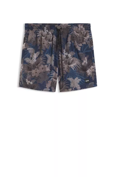 Printed swim shorts