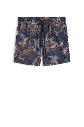 Swim shorts with all-over print