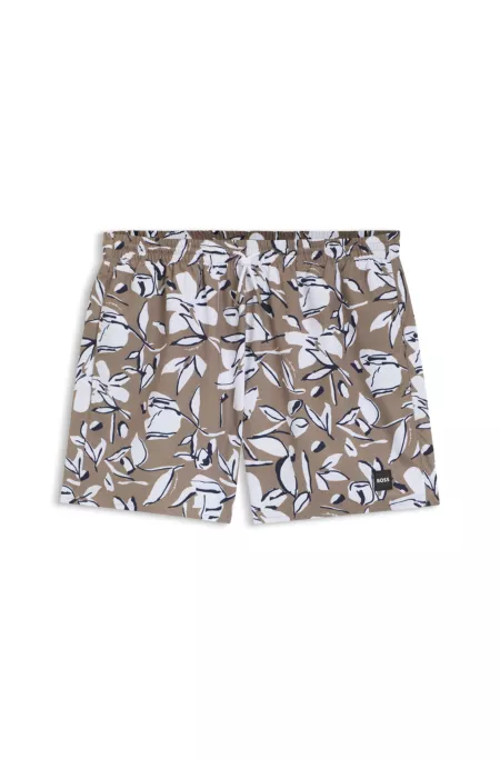 Short de bain avec imprimé intégral