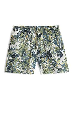 Printed swim shorts