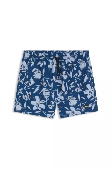 Swim shorts with all-over print