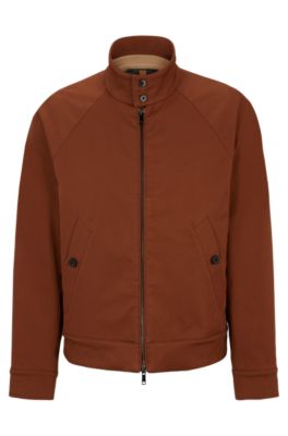 BOSS - Regular-fit Harrington jacket with detachable inner gilet