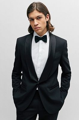 Hugo boss clearance black bow tie