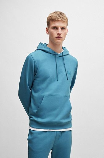 Unisex Loose Fit Cotton Fleece Hoodie - Men's Sweaters & Sweatshirts - New  In 2024