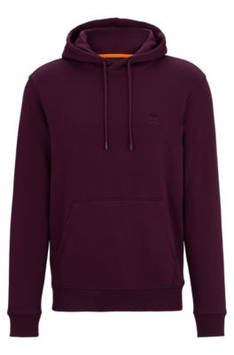 Purple hugo best sale boss hoodie