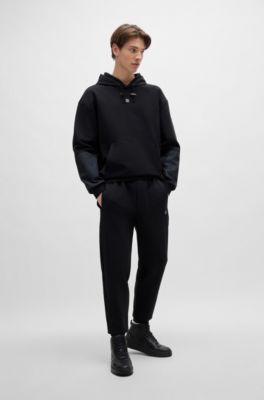 HUGO - Jogginghose aus Stretch-Baumwolle mit Stack-Logo