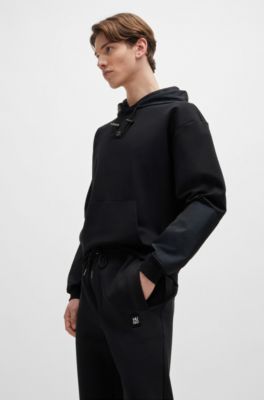 HUGO - Jogginghose aus Stretch-Baumwolle mit Stack-Logo