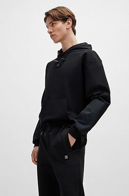HUGO - Jogginghose aus Stretch-Baumwolle mit Stack-Logo