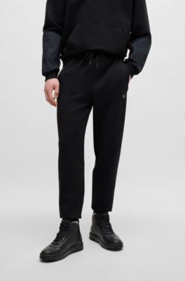HUGO - Jogginghose aus Stretch-Baumwolle mit Stack-Logo
