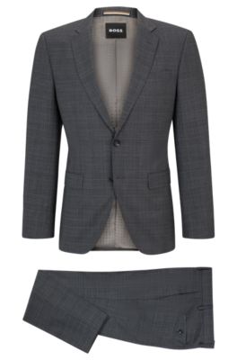 Hugo boss plaid store suit