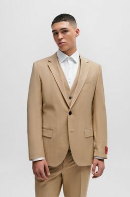 Suit BOSS Men color Beige