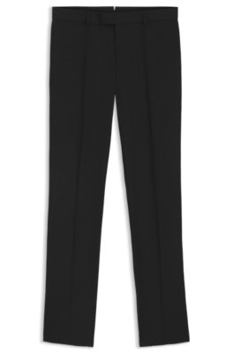Pantalon Regular en laine vierge à teneur en stretch