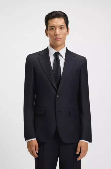 Veste Regular en laine stretch