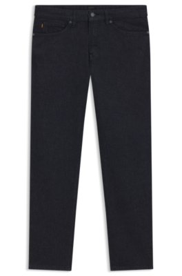 Boss Uomo Blu Scuro Maine Jeans Regular Fit In Comodo Denim Elasticizzato