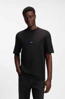Hugo T-shirt 'Nieros' ljusblå / svart herr – bild 2