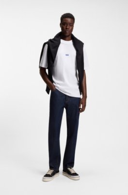 Hugo Blue Nieros t-shirts - bas herr – bild 8