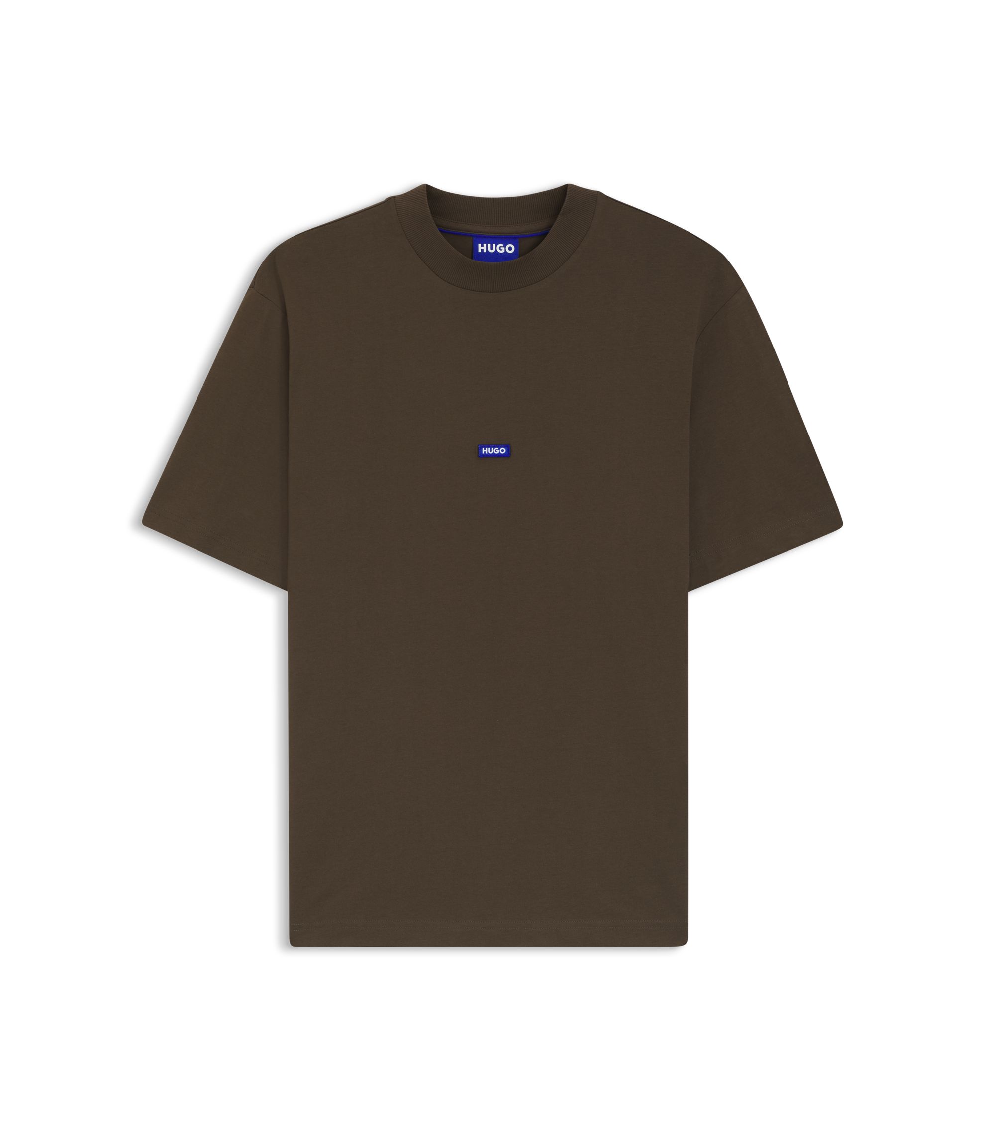 BOSS: T-shirt basic in cotone - Marrone | T-Shirt Boss 50539831 online