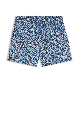 Hugo Quick-dry swim shorts with all-over print herr – bild 3
