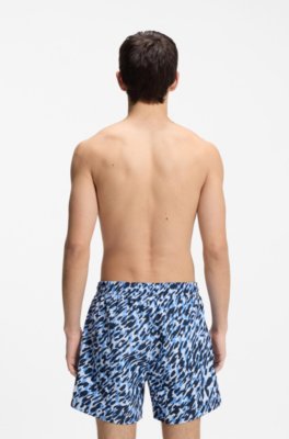 Hugo Quick-dry swim shorts with all-over print herr – bild 2