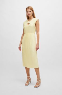 Dresses & Jumpsuits in Yellow by HUGO BOSS | Women