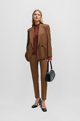 hugo boss brown blazer