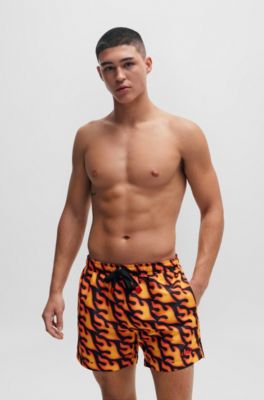 mens hugo swim shorts
