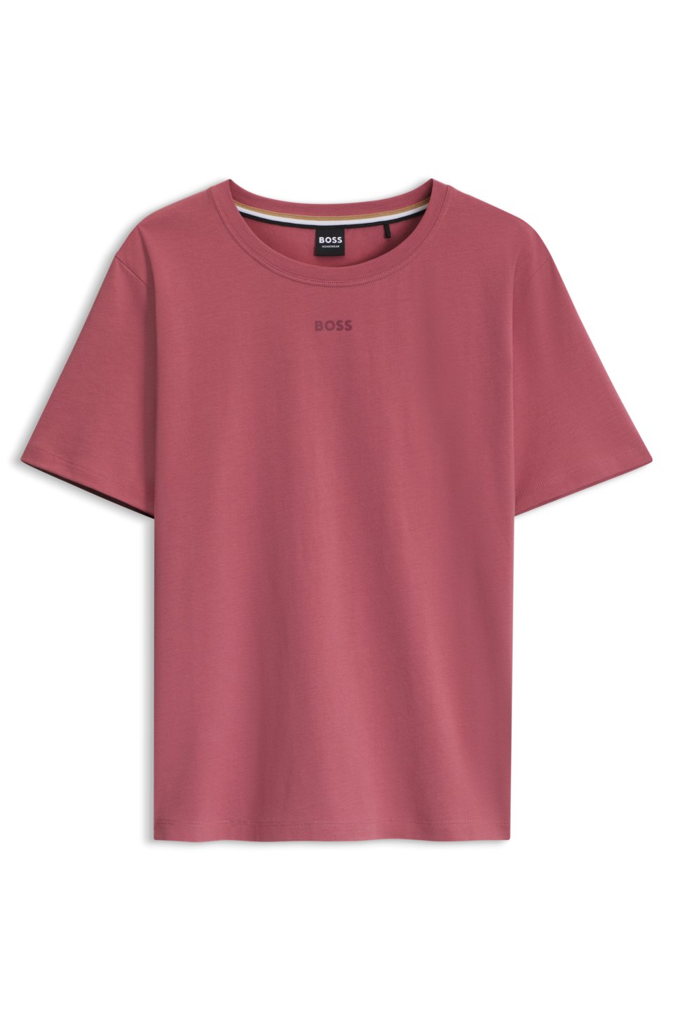 Stretch-cotton pyjama T-shirt