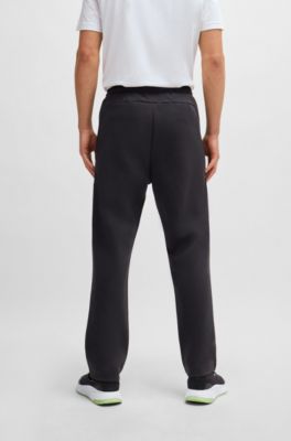 BOSS - Jogginghose mit unversäuberten Säumen und erhabenem 3D-Logo 