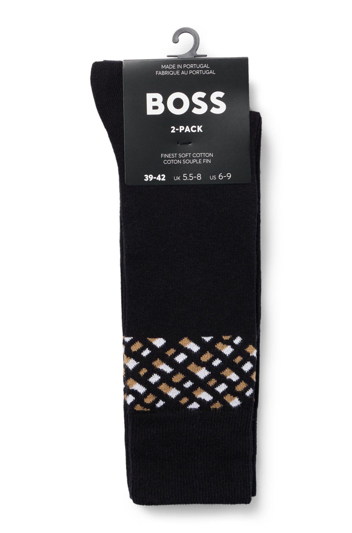 Chaussettes hugo Boss Socquettes Pack De 3 Paires Noir 39-42